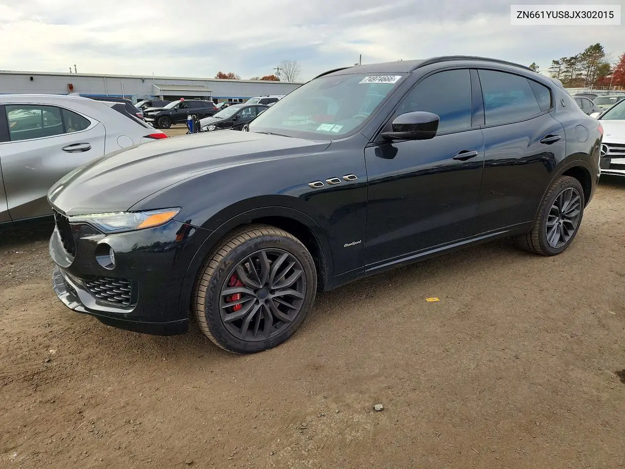 MASERATI LEVANTE 2018, VIN ZN661YUS8JX302015