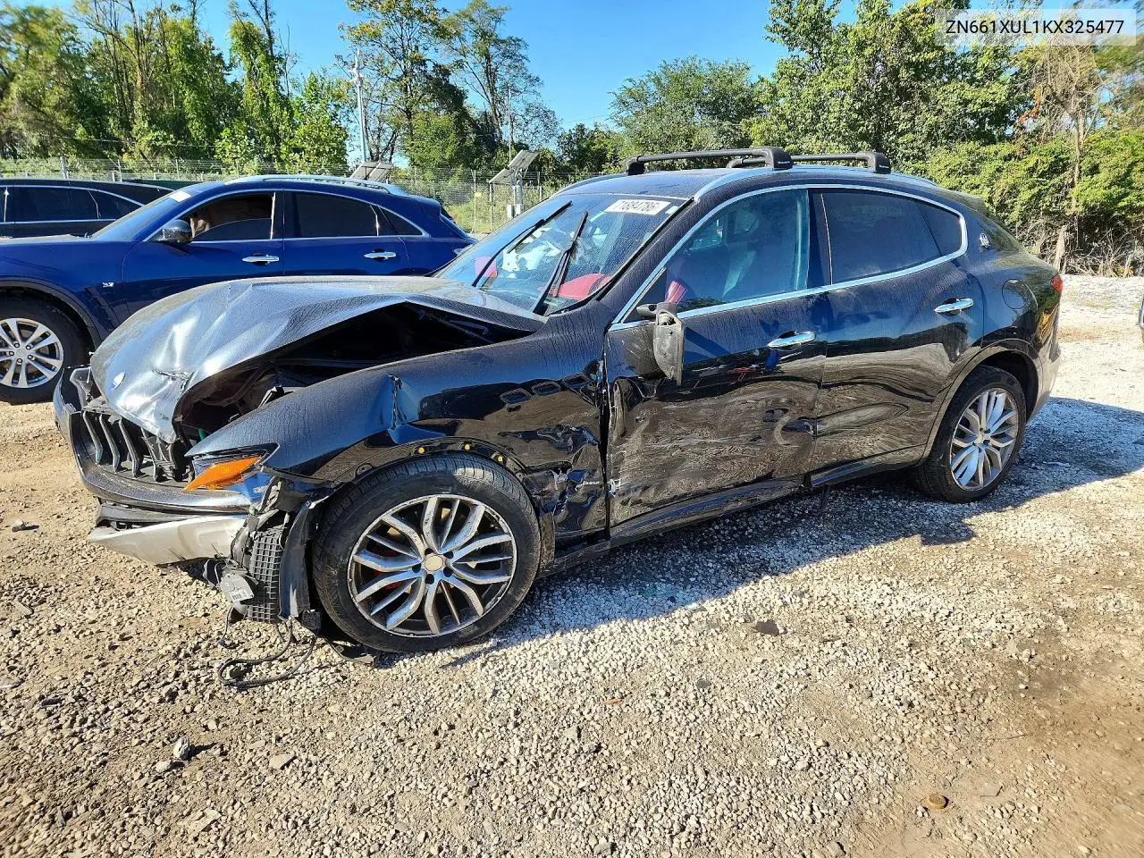 MASERATI LEVANTE 2019, VIN ZN661XUL1KX325477