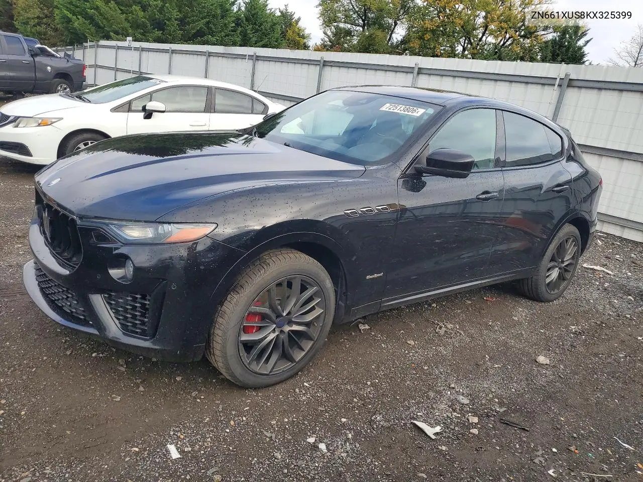 MASERATI LEVANTE 2019, VIN ZN661XUS8KX325399