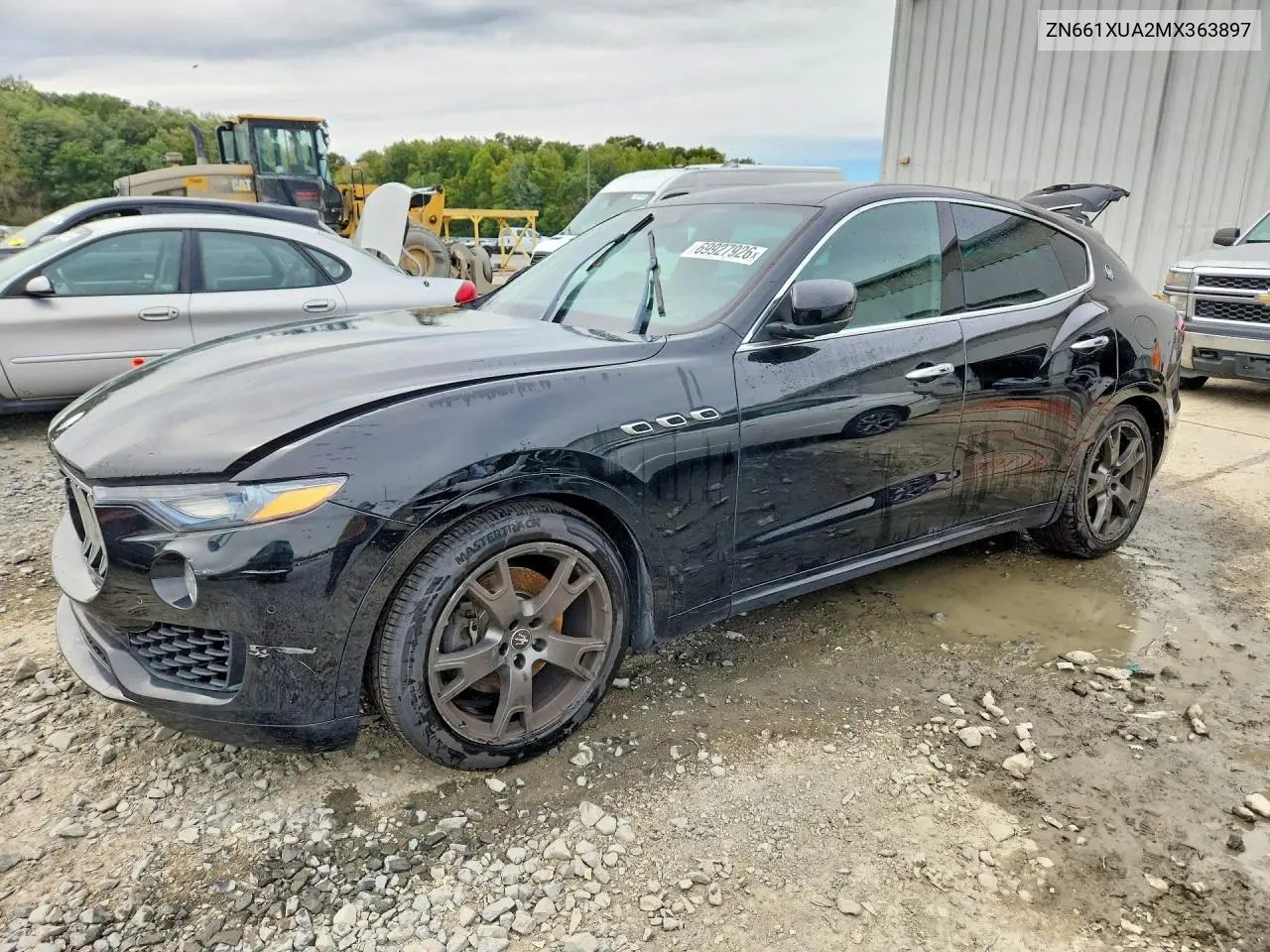 MASERATI LEVANTE 2021, VIN ZN661XUA2MX363897