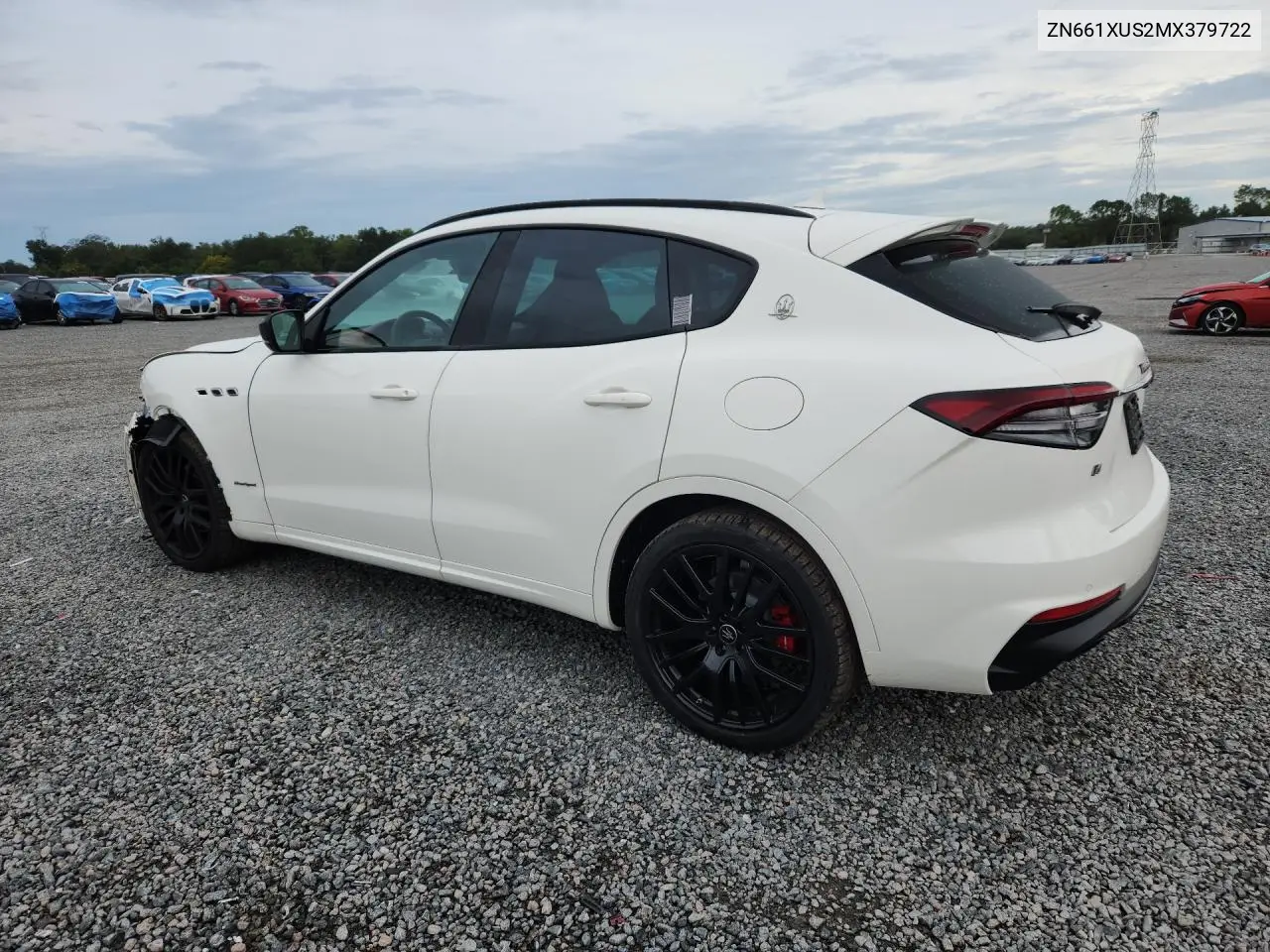 2021 MASERATI LEVANTE VIN ZN661XUS2MX379722 — фото 2