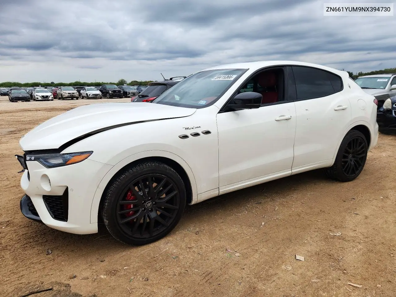 MASERATI LEVANTE 2022, VIN ZN661YUM9NX394730