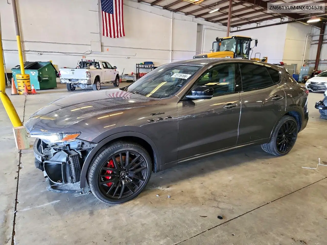 MASERATI LEVANTE 2022, VIN ZN661YUM4NX404578