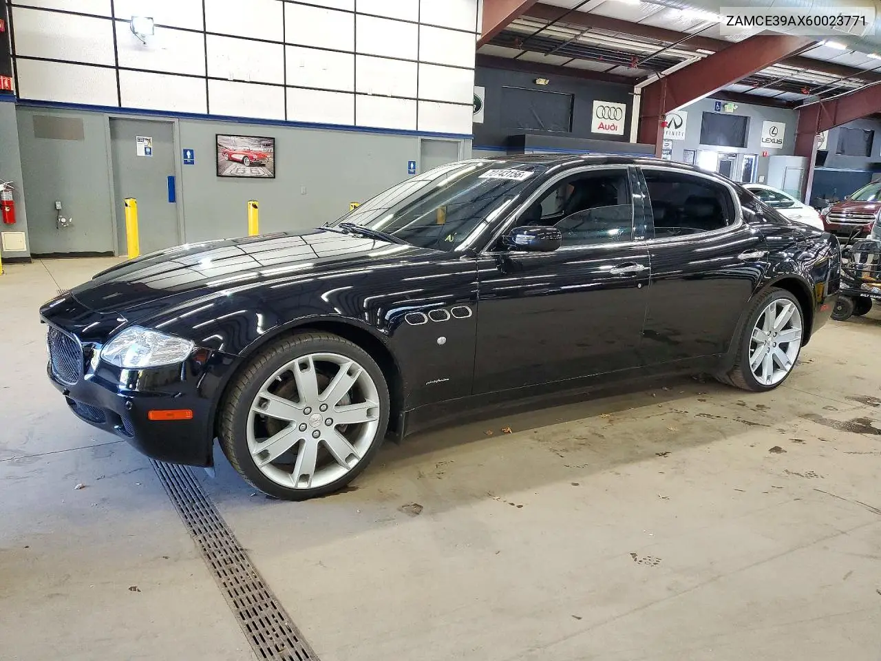 MASERATI QUATTROPORTE 2006, VIN ZAMCE39AX60023771