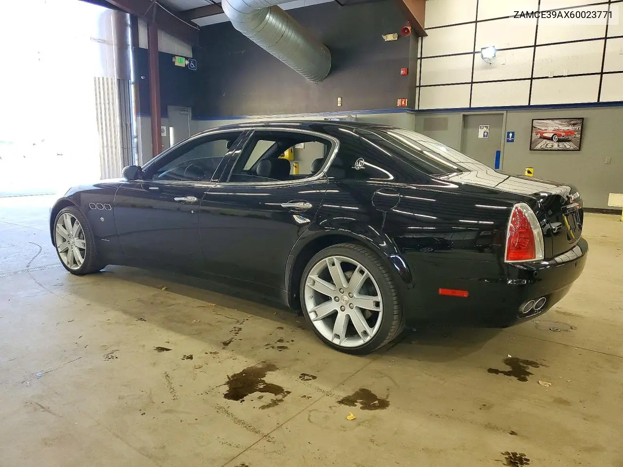 2006 MASERATI QUATTROPORTE VIN ZAMCE39AX60023771 — фото 2