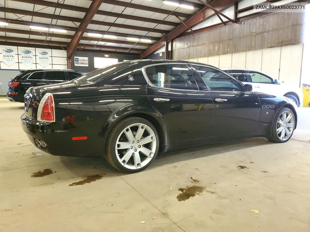 2006 MASERATI QUATTROPORTE VIN ZAMCE39AX60023771 — фото 3