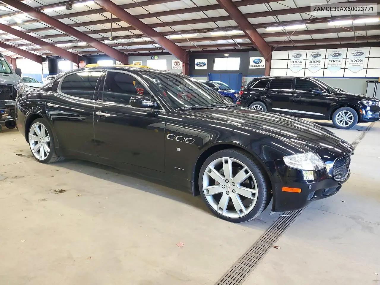 2006 MASERATI QUATTROPORTE VIN ZAMCE39AX60023771 — фото 4