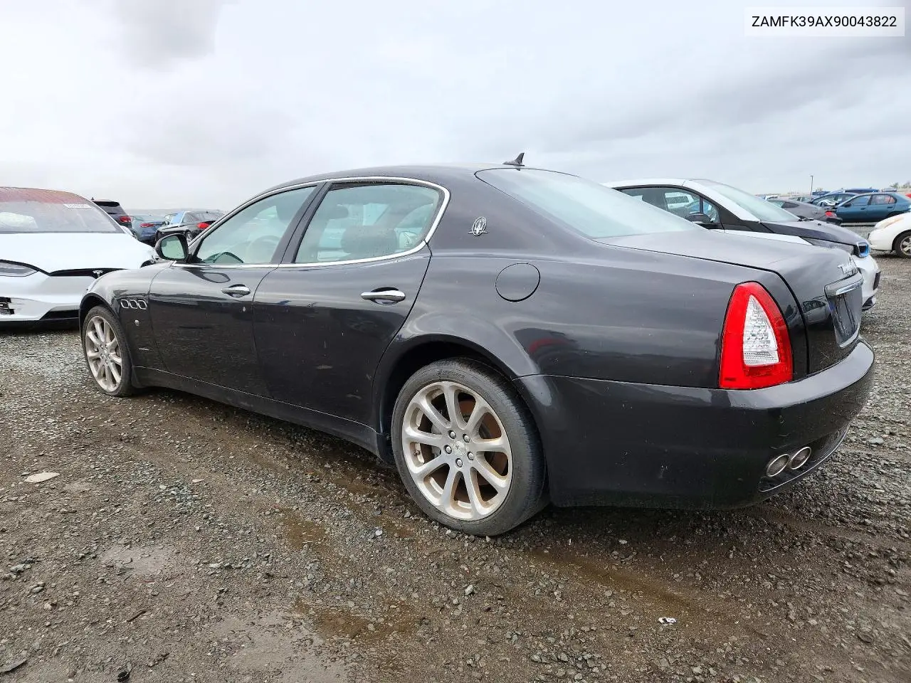 2009 MASERATI QUATTROPORTE VIN ZAMFK39AX90043822 — фото 2