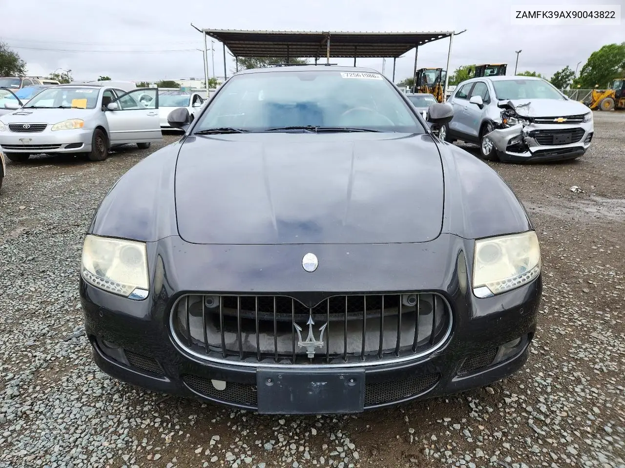 2009 MASERATI QUATTROPORTE VIN ZAMFK39AX90043822 — фото 5
