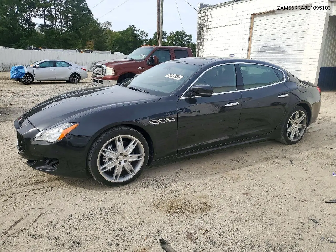 MASERATI QUATTROPORTE 2014, VIN ZAM56RRA8E1095103