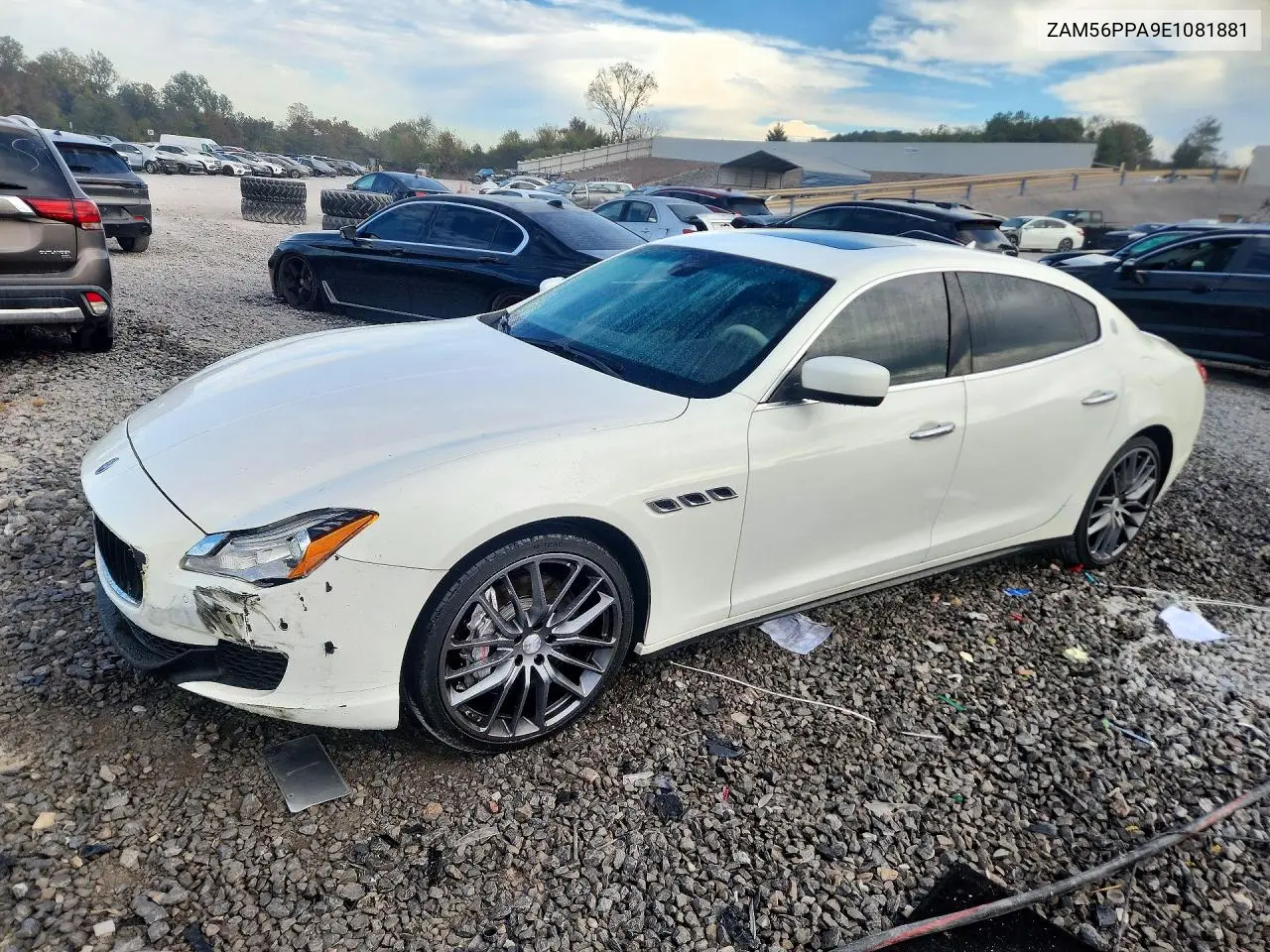 MASERATI QUATTROPORTE 2014, VIN ZAM56PPA9E1081881