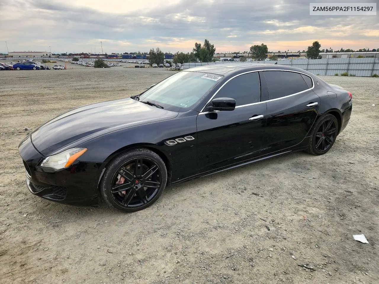 MASERATI QUATTROPORTE 2015, VIN ZAM56PPA2F1154297