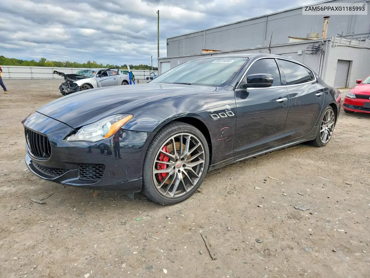 MASERATI QUATTROPORTE 2016, VIN ZAM56PPAXG1185993