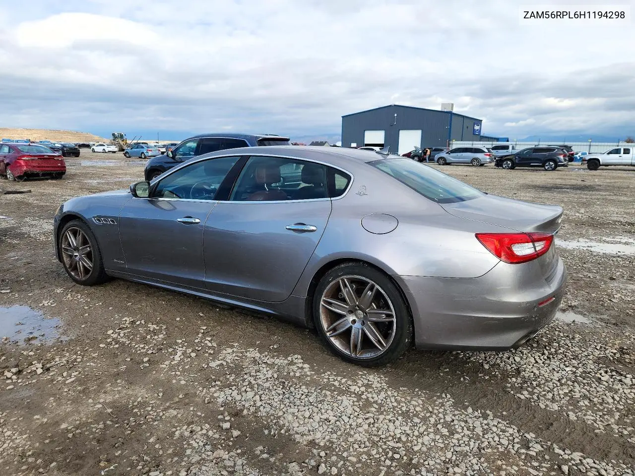 2017 MASERATI QUATTROPORTE VIN ZAM56RPL6H1194298 — фото 2