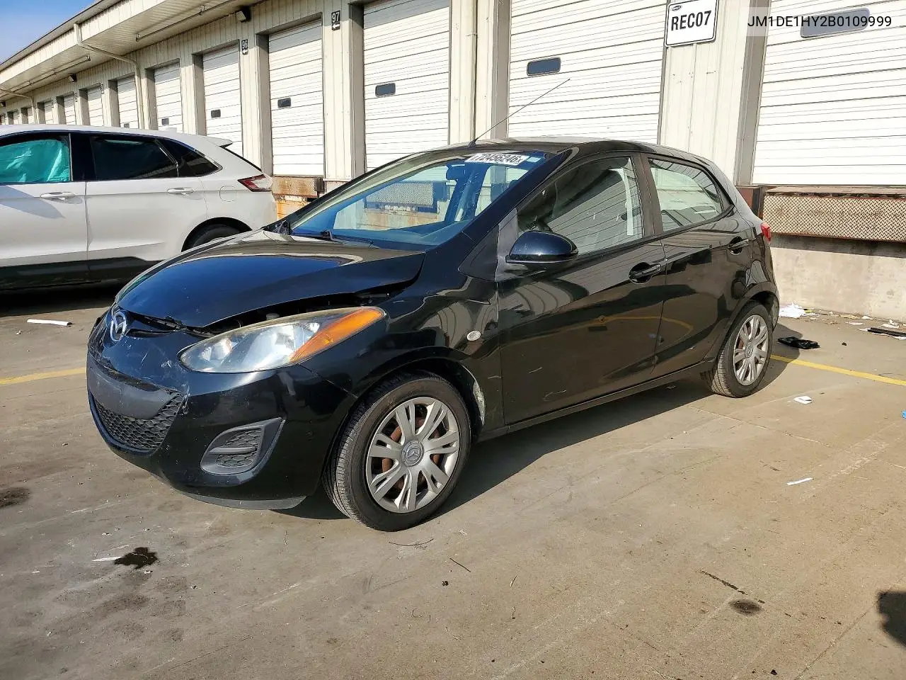 MAZDA 2 2011, VIN JM1DE1HY2B0109999