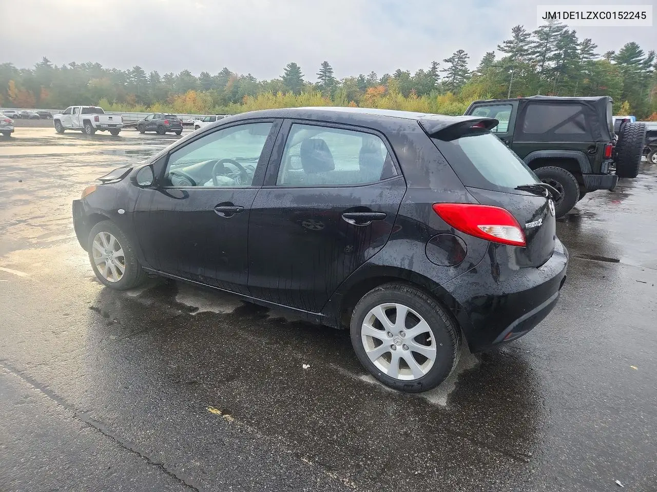 2012 MAZDA 2 VIN JM1DE1LZXC0152245 — фото 2