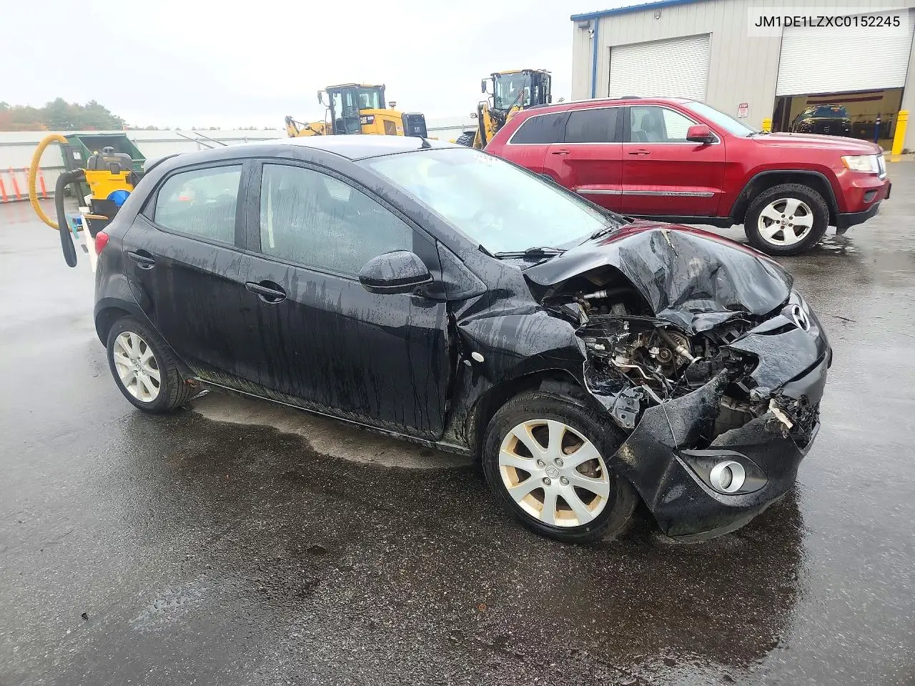2012 MAZDA 2 VIN JM1DE1LZXC0152245 — фото 4