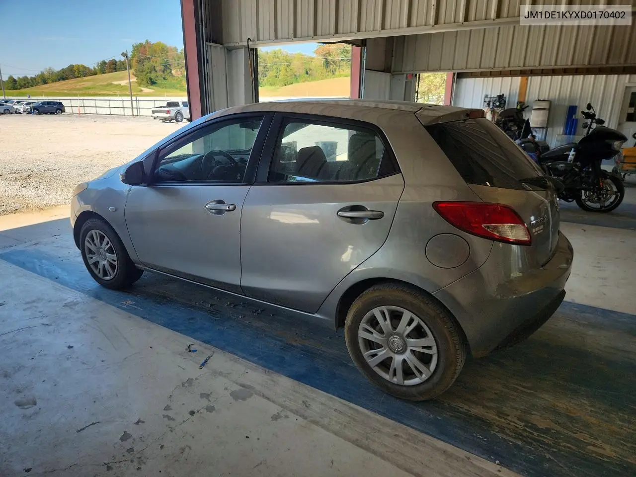 MAZDA 2 2013, VIN JM1DE1KYXD0170402