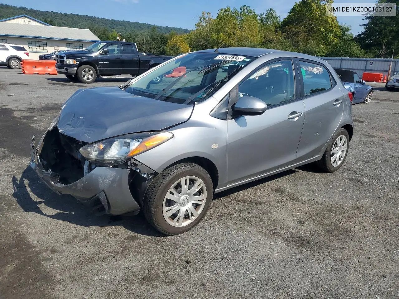 MAZDA 2 2013, VIN JM1DE1KZ0D0163127