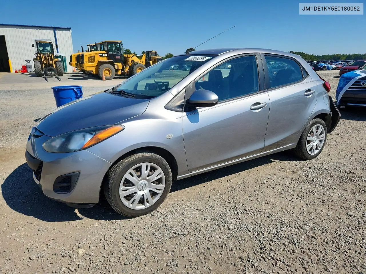 MAZDA 2 2014, VIN JM1DE1KY5E0180062