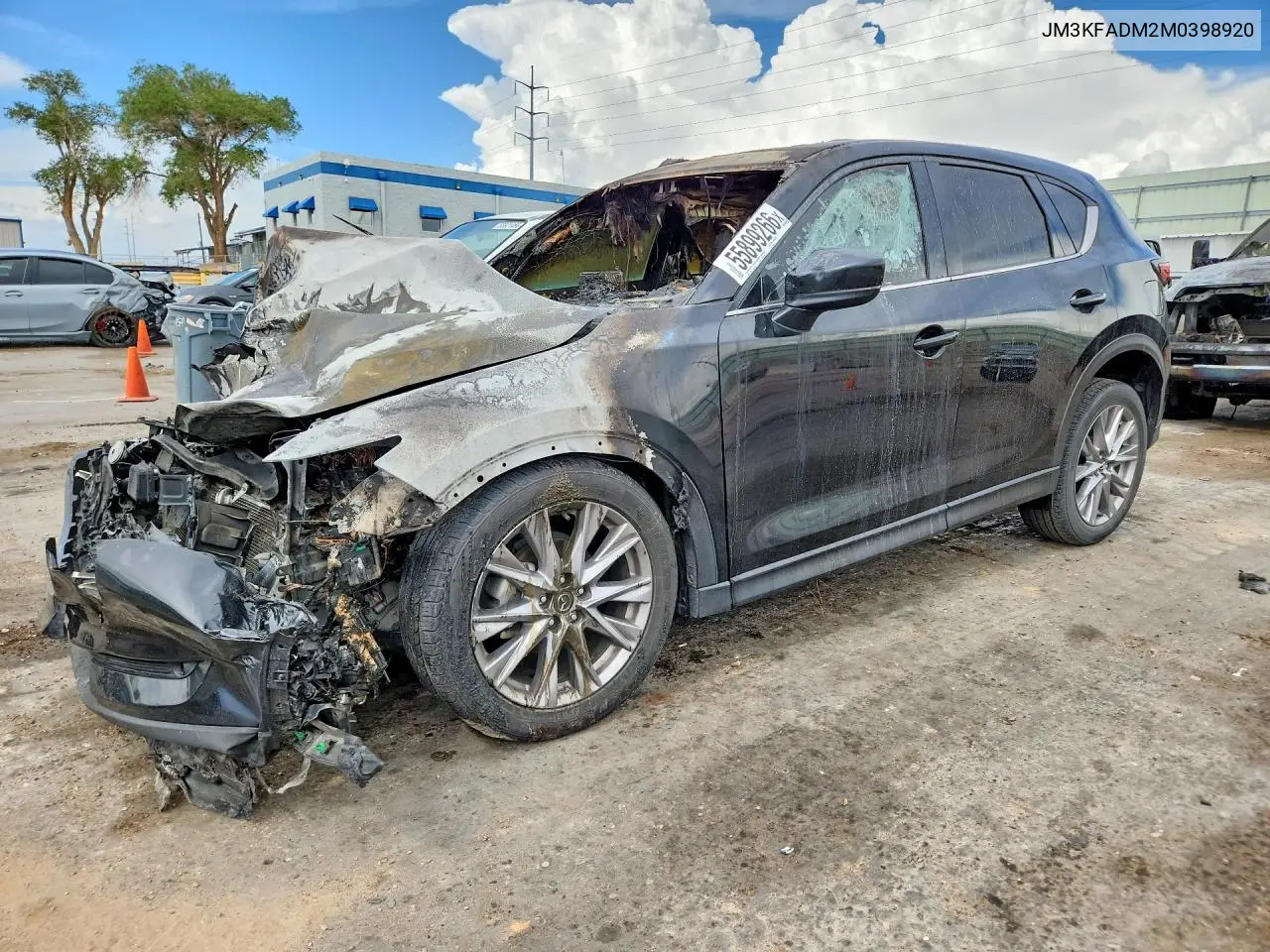 MAZDA CX-5 2021, VIN JM3KFADM2M0398920