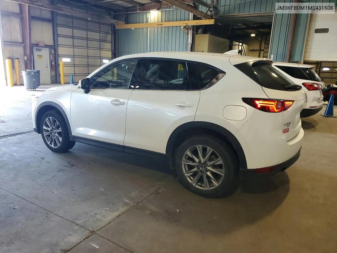 2021 MAZDA CX-5 VIN JM3KFBDM1M0431508 — фото 2