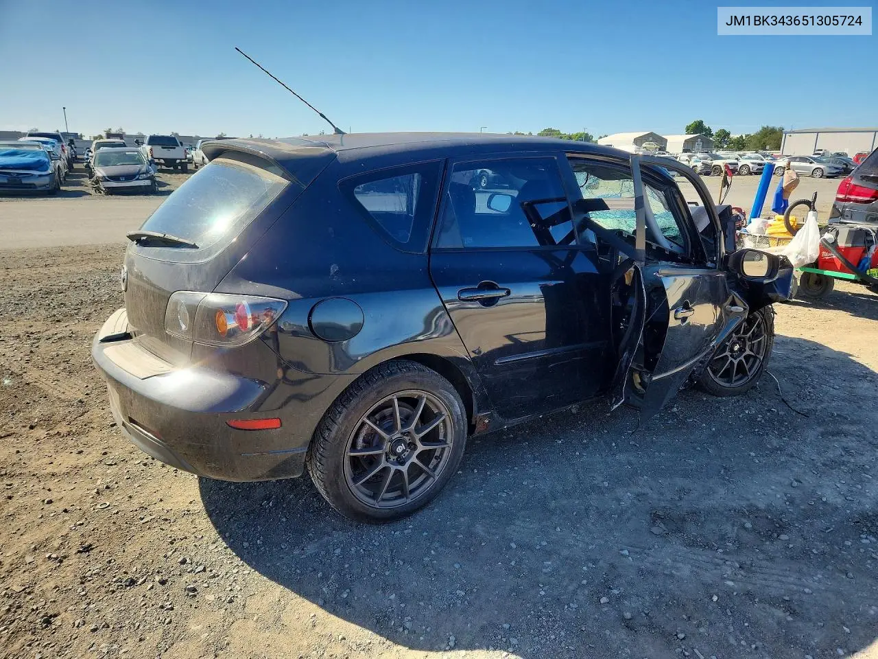 2005 MAZDA 3 VIN JM1BK343651305724 — фото 3