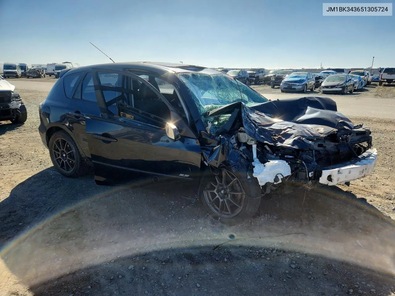 2005 MAZDA 3 VIN JM1BK343651305724 — фото 4