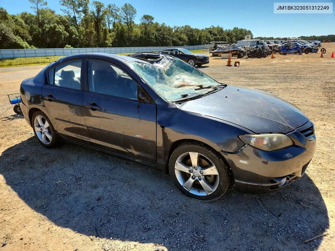 2005 MAZDA 3 VIN JM1BK323051312249 — фото 4