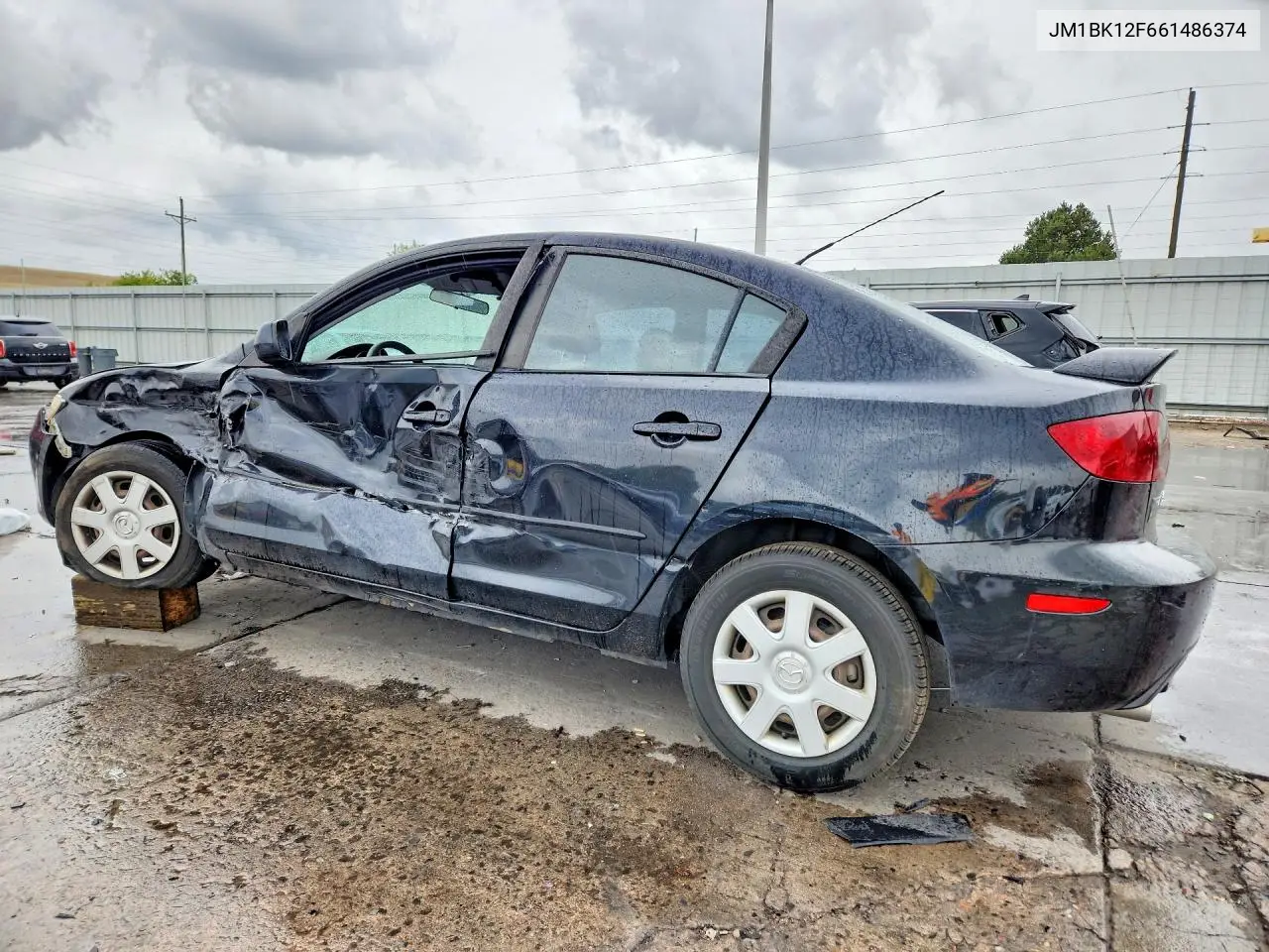 2006 MAZDA 3 VIN JM1BK12F661486374 — фото 2