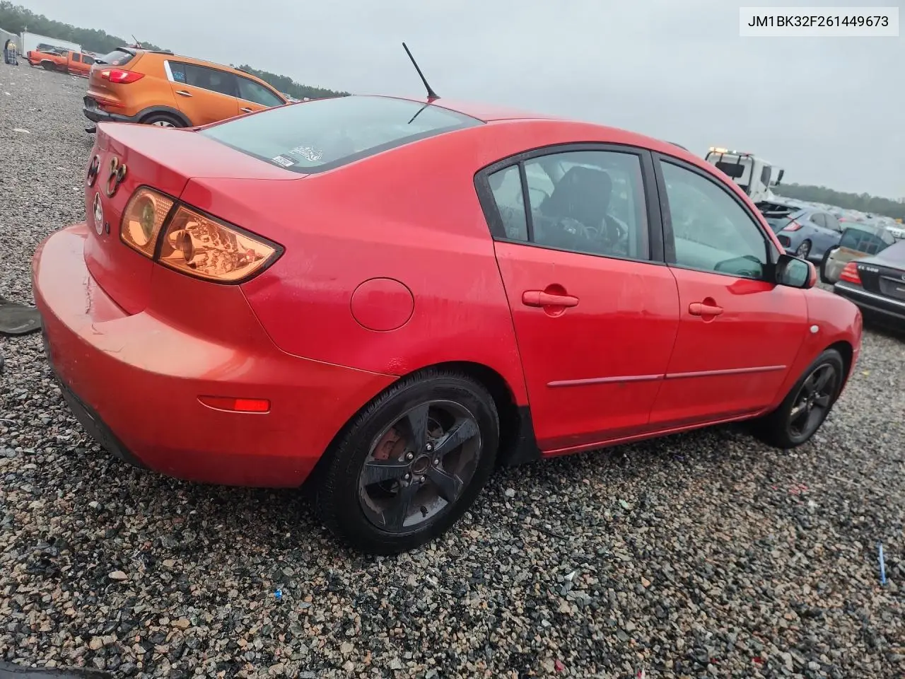 2006 MAZDA 3 VIN JM1BK32F261449673 — фото 3