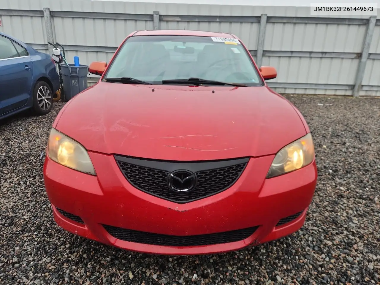 2006 MAZDA 3 VIN JM1BK32F261449673 — фото 5