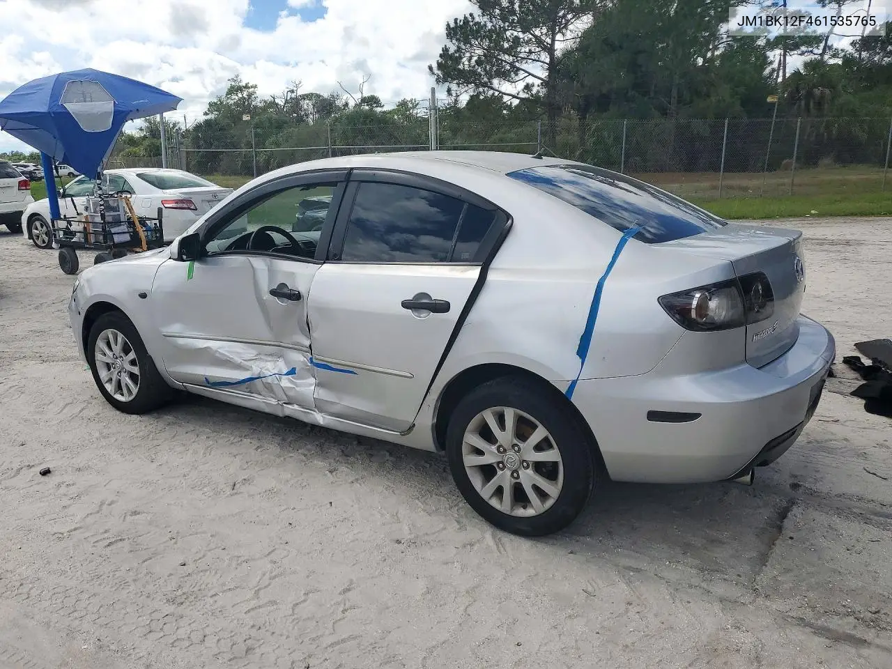 2006 MAZDA 3 VIN JM1BK12F461535765 — фото 2