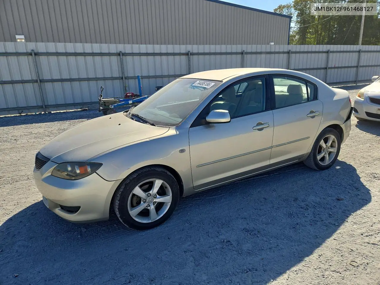MAZDA 3 2006, VIN JM1BK12F961468127