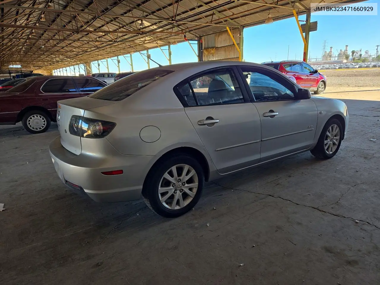 2007 MAZDA 3 VIN JM1BK323471660929 — фото 3