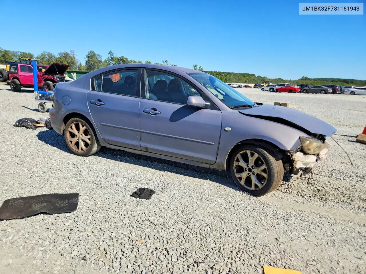 2008 MAZDA 3 VIN JM1BK32F781161943 — фото 4