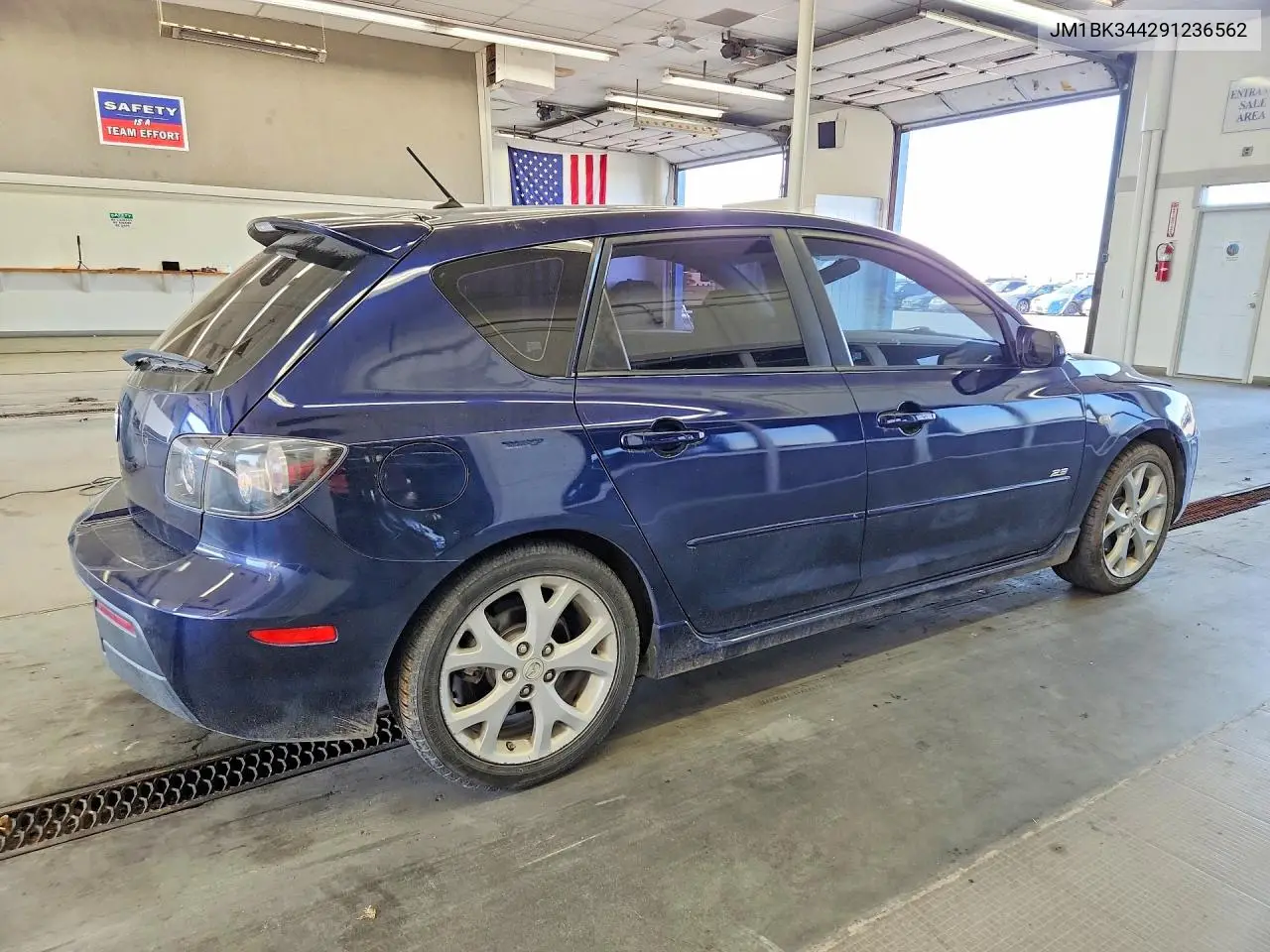 2009 MAZDA 3 VIN JM1BK344291236562 — фото 3