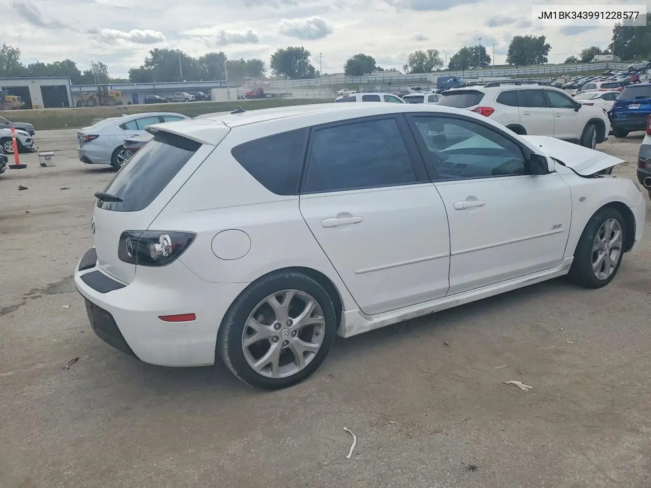2009 MAZDA 3 VIN JM1BK343991228577 — фото 4