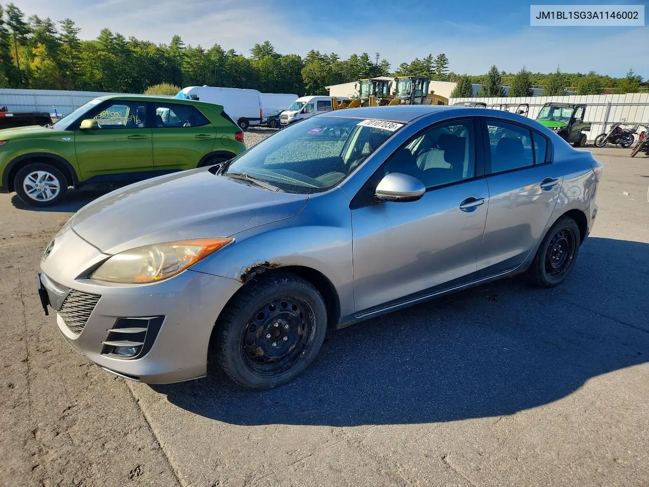 MAZDA 3 2010, VIN JM1BL1SG3A1146002