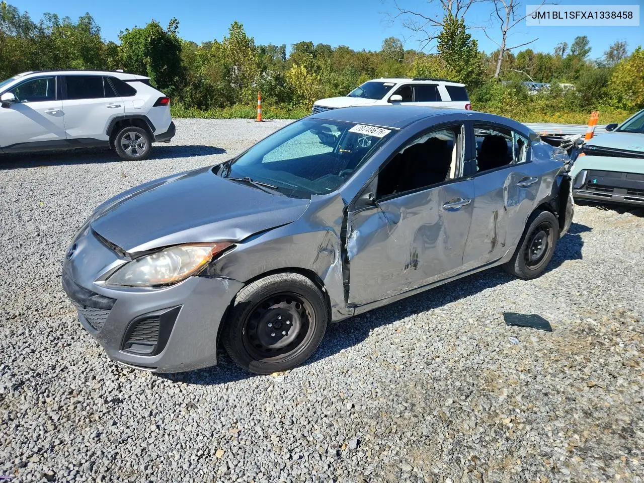 MAZDA 3 2010, VIN JM1BL1SFXA1338458