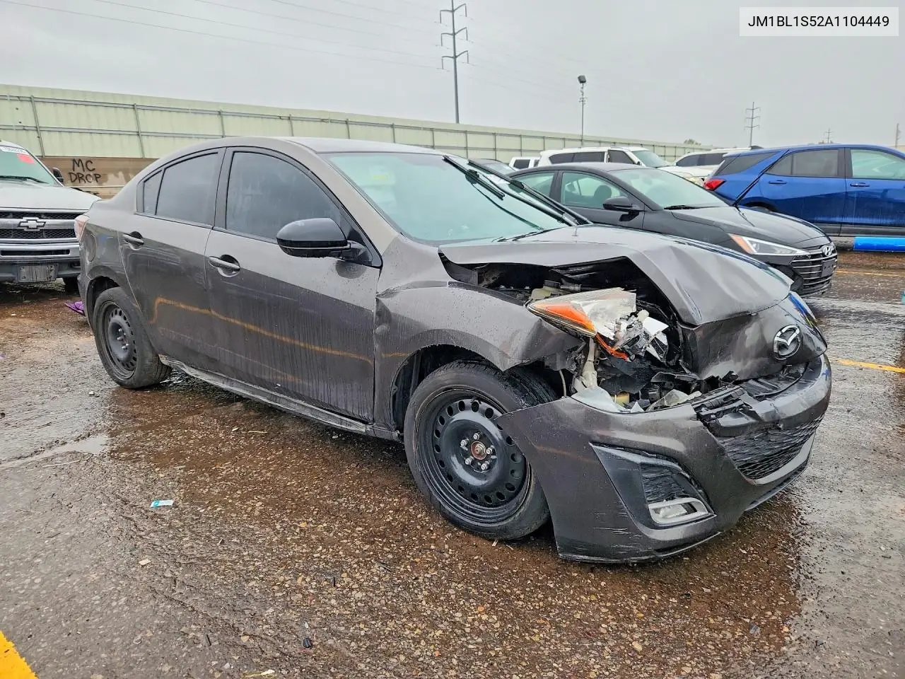 2010 MAZDA 3 VIN JM1BL1S52A1104449 — фото 4