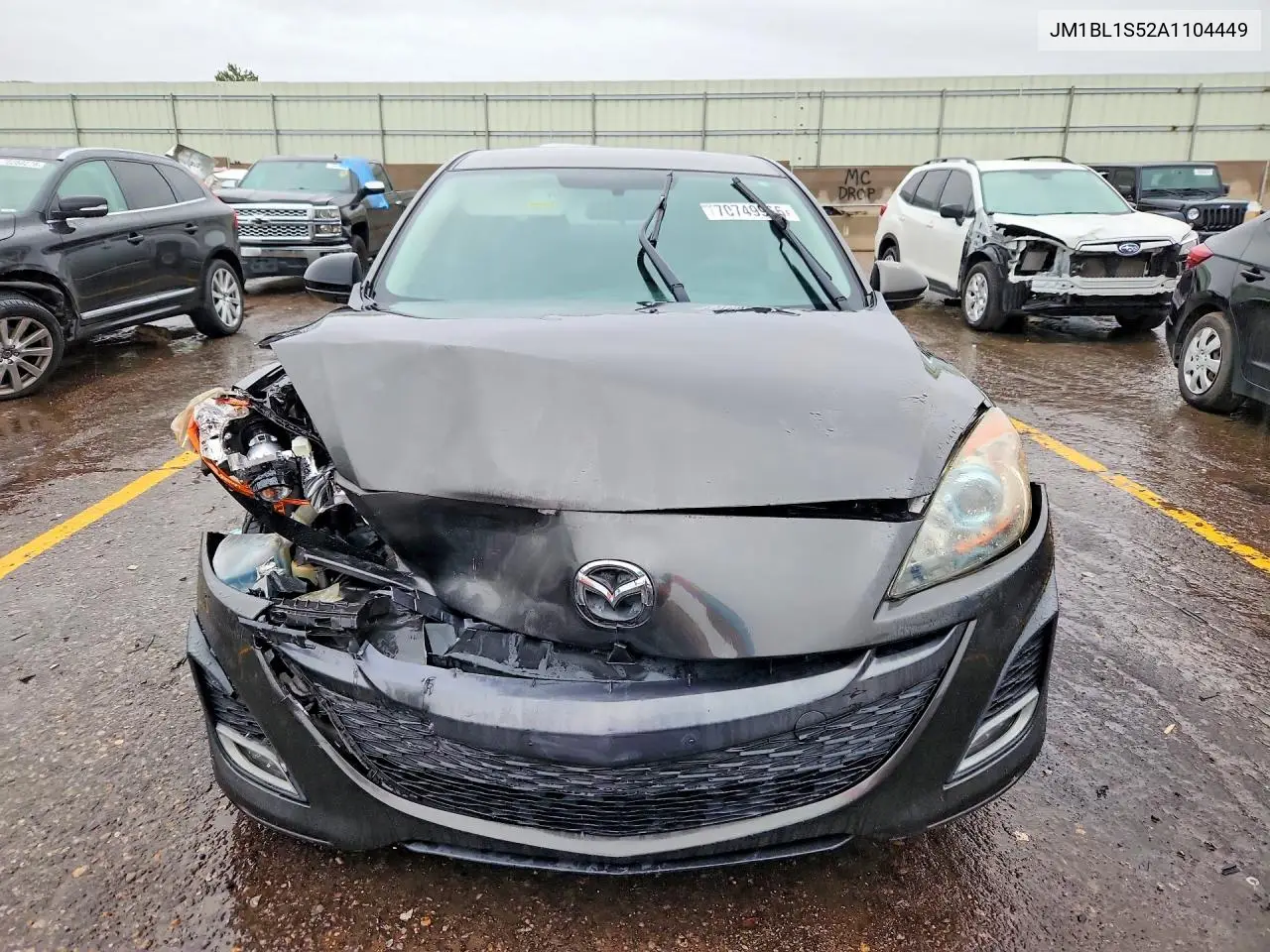2010 MAZDA 3 VIN JM1BL1S52A1104449 — фото 5