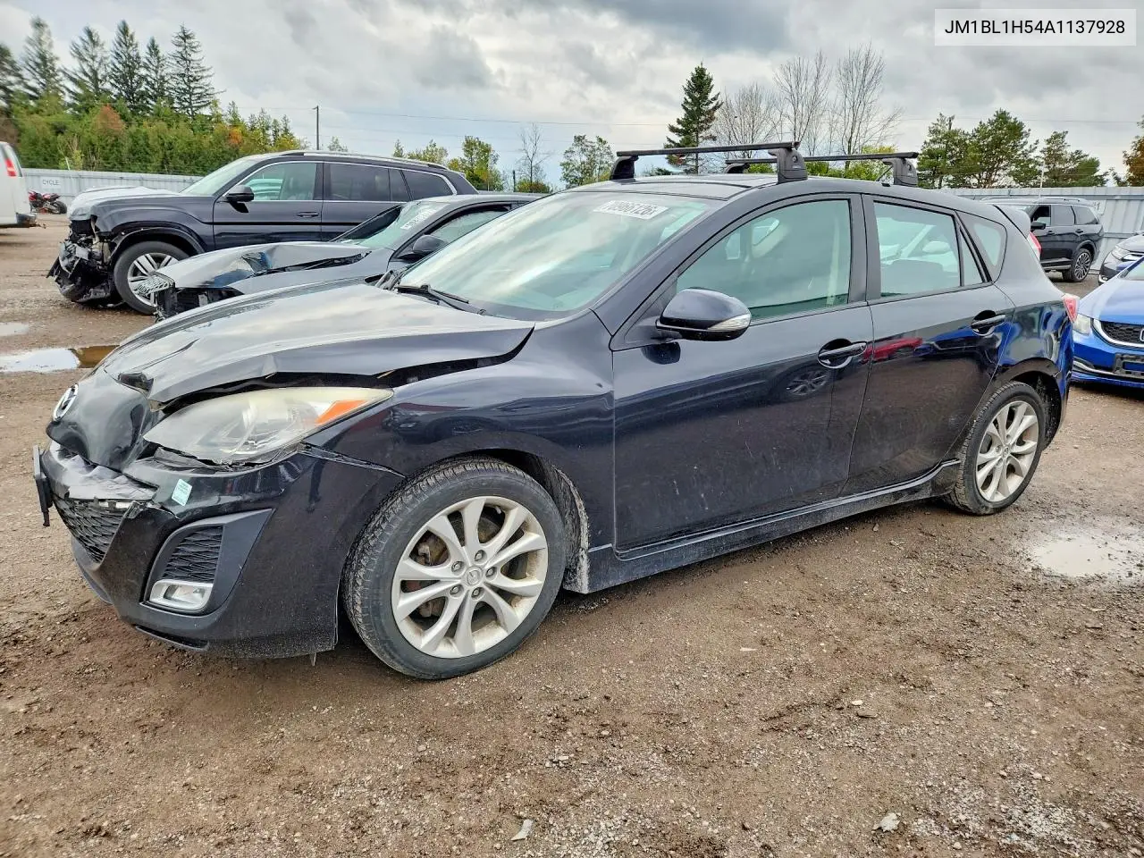 MAZDA 3 2010, VIN JM1BL1H54A1137928
