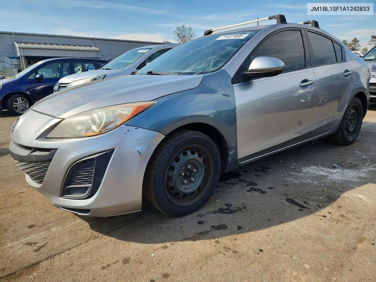 MAZDA 3 2010, VIN JM1BL1SF1A1242833