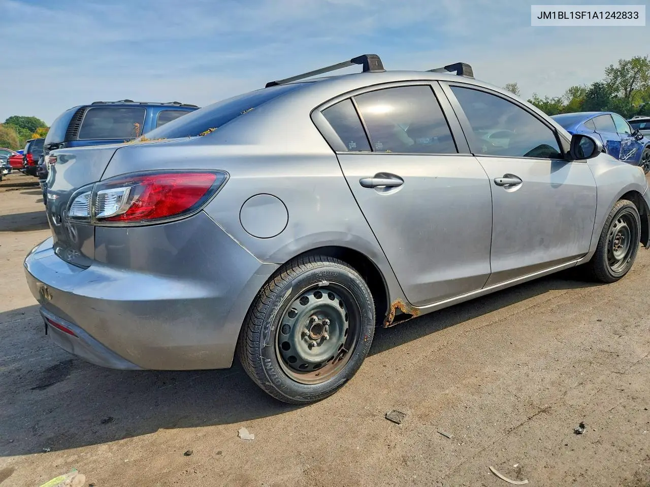 2010 MAZDA 3 VIN JM1BL1SF1A1242833 — фото 3