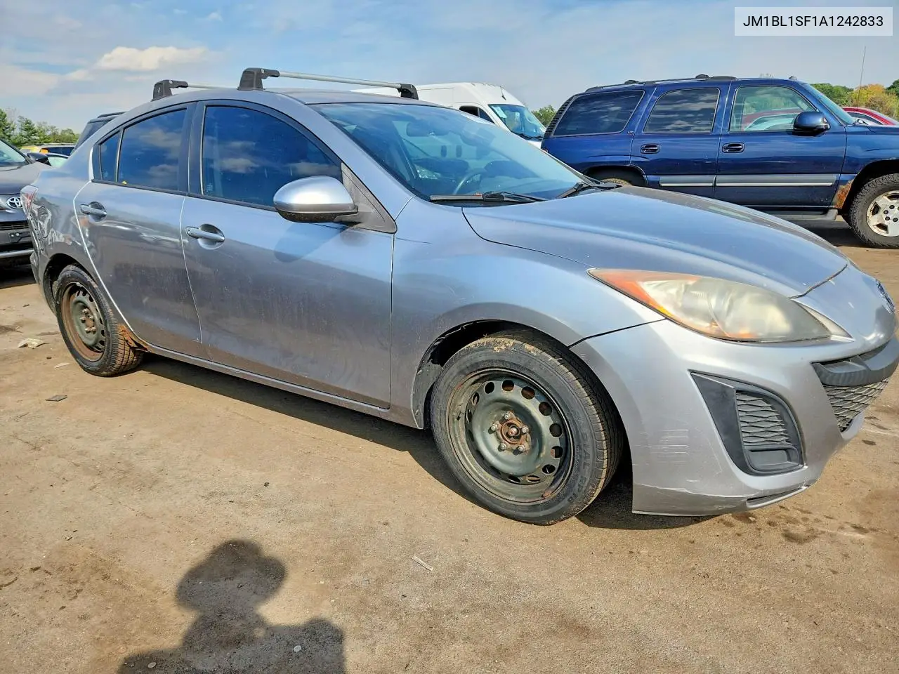 2010 MAZDA 3 VIN JM1BL1SF1A1242833 — фото 4