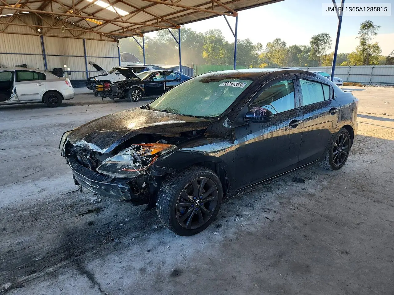 MAZDA 3 2010, VIN JM1BL1S65A1285815