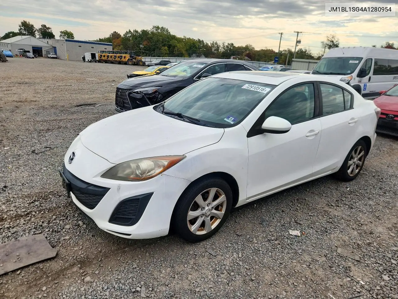 MAZDA 3 2010, VIN JM1BL1SG4A1280954