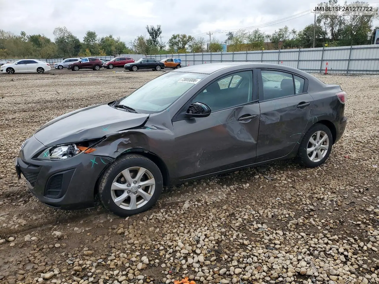 MAZDA 3 2010, VIN JM1BL1SF2A1277722