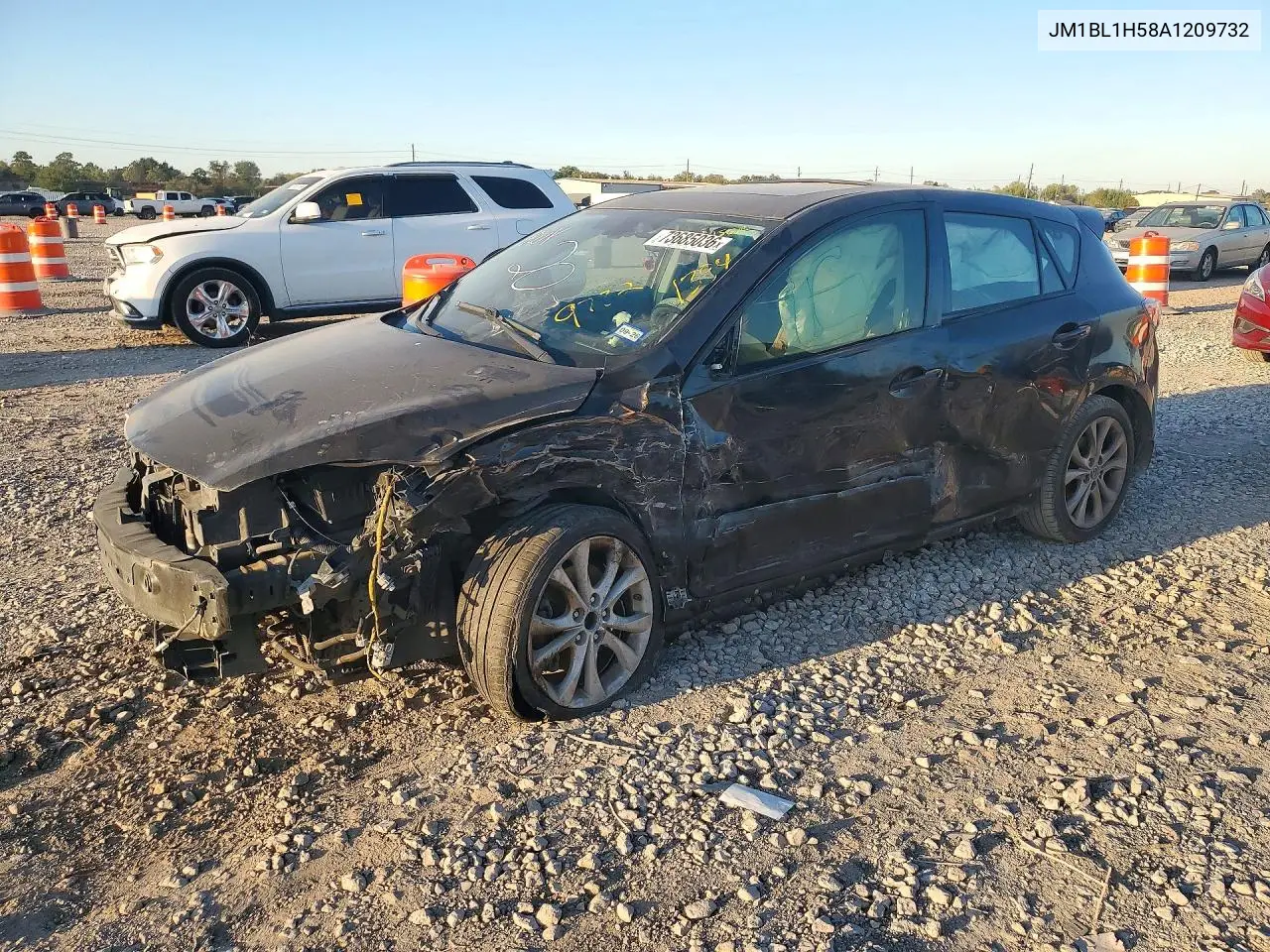 MAZDA 3 2010, VIN JM1BL1H58A1209732